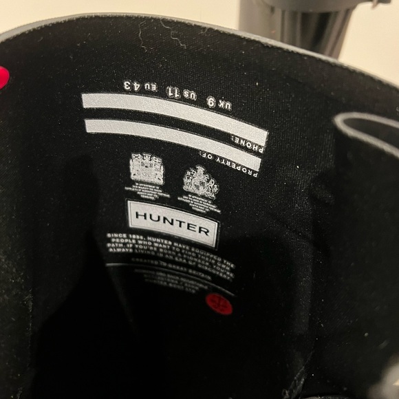 NEW Black Hunter boots - Free shipping - Picture 4 of 6